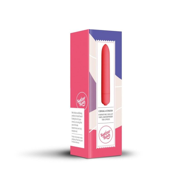 купить Вибропуля SugarBoo Coral Crush, 10 уровней интенсивности