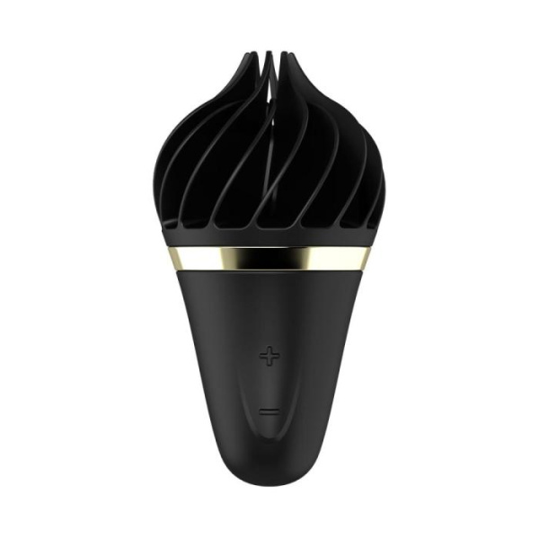 Мороженка спиннатор Satisfyer Lay-On - Sweet Treat Black/Gold