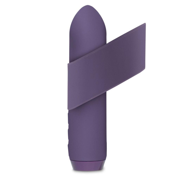 купить Минивибратор Je Joue - Classic Bullet Vibrator Purple с глубокой вибрацией и фиксацией на палец