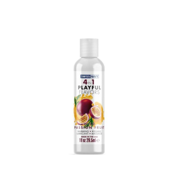 купить Лубрикант на водной основе Swiss Navy 4 in 1 Wild Passion Fruit 29,5 мл