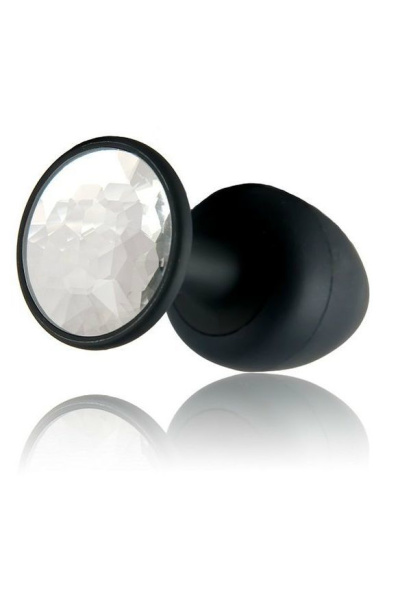 купить Анальная пробка Dorcel Geisha Plug Diamond XL с шариком внутри, создает вибрации, макс диаметр 4,5см