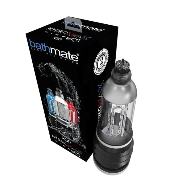 купить Гидропомпа Bathmate Hydromax 7 WideBoyClear (X30) для члена длиной от 12,5 до 18см, диаметр до 5,5см