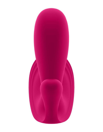 фото Двойной смарт-вибратор в трусики Satisfyer Top Secret+ Pink  || фото Подвійний смартвібратор у трусики Satisfyer Top Secret+ Pink 
