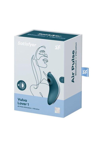 купити Вакуумний вібратор Satisfyer Vulva Lover 1 Blue