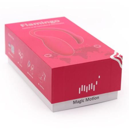 фото Смарт-виброяйцо Magic Motion Flamingo со стимулятором клитора, 3 вида упражнений Кегеля  || фото Смарт-віброяйце Magic Motion Flamingo зі стимулятором клітора, 3 види вправ Кегеля 