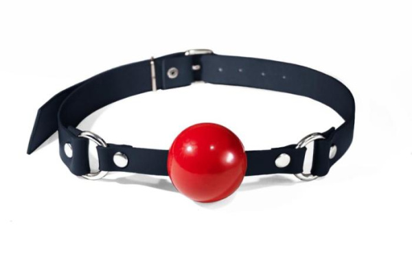 купить Кляп силиконовый Feral Feelings Silicon Ball Gag Black/Red