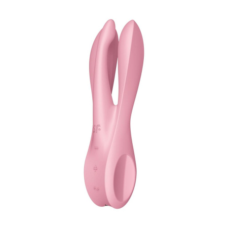 фото Клиторальный вибратор Satisfyer Threesome 1 Pink  || фото Кліторальний вібратор Satisfyer Threesome 1 Pink 