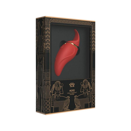 фото Вибратор 2в1 с язычком Zalo — Hero Wine Red, кристалл Swarovski  || фото Вібратор 2в1 з язичком Zalo — Hero Wine Red, кристал Swarovski 