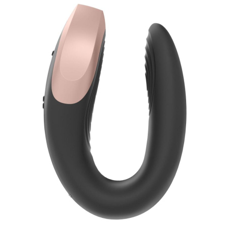 фото Смарт-вибратор для пар Satisfyer Double Love (Black)  || фото Смарт-вібратор для пар Satisfyer Double Love (Black) 