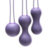 фото Набор вагинальных шариков Je Joue - Ami Purple, диаметр 3,8-3,3-2,7см, вес 54-71-100гр  || фото Набір вагінальних кульок Je Joue - Ami Purple, діаметр 3,8-3,3-2,7см, вага 54-71-100гр 