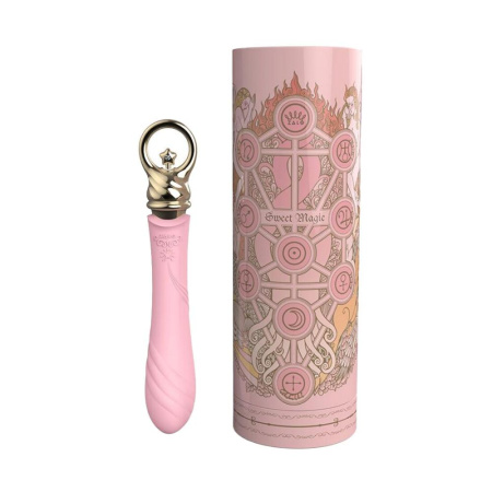 Вібратор для точки G з підігрівом Zalo Sweet Magic - Courage Fairy Pink