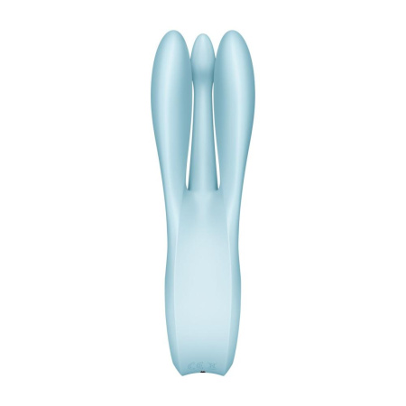 фото Клиторальный вибратор Satisfyer Threesome 1 Light Blue  || фото Кліторальний вібратор Satisfyer Threesome 1 Light Blue 