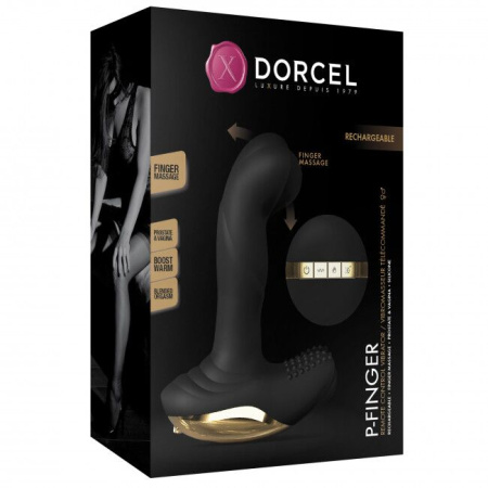 фото Вибромассажер с “массажем пальцем” для простаты и вагины Dorcel P-Finger  || фото Вібромасажер з "масажем пальцем" для простати і вагіни Dorcel P-Finger 