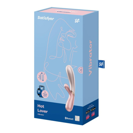 фото Смарт вибратор-кролик с подогревом Satisfyer Hot Lover Pink  || фото Смарт вібратор-кролик із підігрівом Satisfyer Hot Lover Pink 