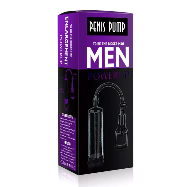 купить Вакуумная помпа с ручным насосом Men Powerup Black