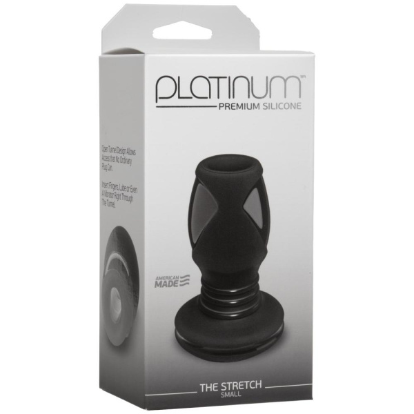 купить Анальный туннель Doc Johnson Platinum Premium Silicone - The Stretch - Small - Black