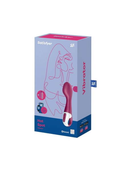 купить Смарт вибратор точки G Satisfyer Hot Spot с функцией подогрева