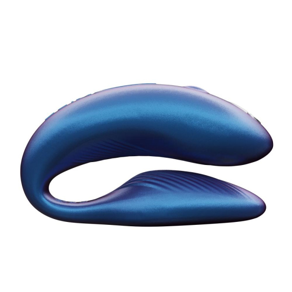 купить Смарт-вибратор для пар We-Vibe Chorus Cosmic Blue, сенсорное управление вибрациями сжатием пульта