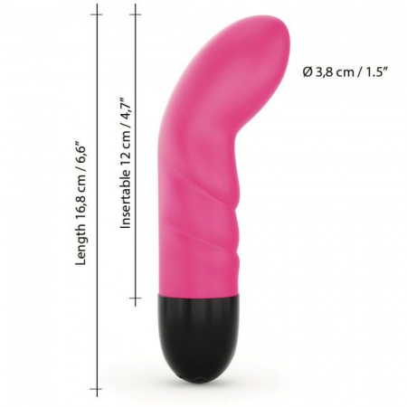 фото Вибратор Dorcel Expert G 2.0 Magenta для точки G, перезаряжаемый  || фото Вібратор Dorcel Expert G 2.0 Magenta для точки G, що перезаряджається 