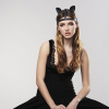 фото Маска кошечки Bijoux Indiscrets MAZE - Cat Ears Headpiece Black, экокожа  || фото Маска кішечки Bijoux Indiscrets MAZE - Cat Ears Headpiece Black, екошкіра 