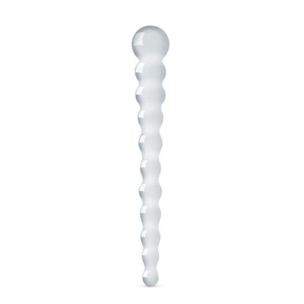 купить Стеклянный дилдо в виде бусин Gildo Glass Dildo No. 20