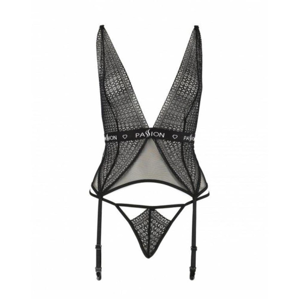 купить MIRAJANE CORSET black XXL/XXXL - Passion Exclusive