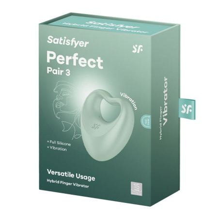 фото Вибратор на палец и эрекционное кольцо 2в1 Satisfyer Perfect Pair 3  || фото Вібратор на палець та ерекційне кільце 2в1 Satisfyer Perfect Pair 3 