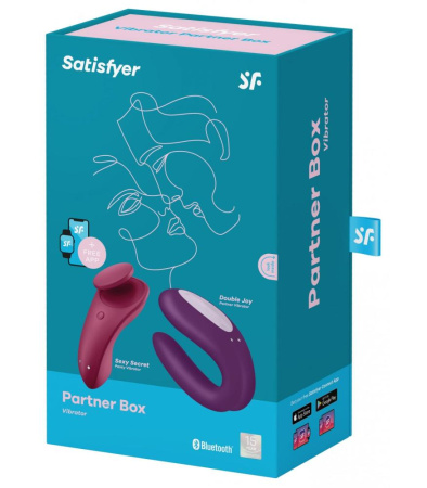фото Satisfyer Partner Box 1 (Double Joy + Sexy Secret)  || фото Satisfyer Partner Box 1 (Double Joy + Sexy Secret) 
