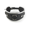 фото Ошейник из натуральной кожи со стразами и кольцом Art of Sex -  Collar Ring  || фото Ошейник из натуральной кожи со стразами и кольцом Art of Sex -  Collar Ring 
