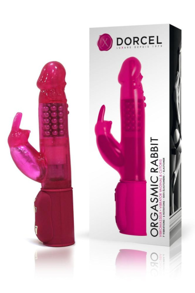 купить Вибратор-кролик Dorcel Orgasmic Rabbit Pink с жемчужным массажем