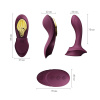 фото Смартвибратор в трусики Zalo — AYA Velvet Purple, насадка и пульт ДУ  || фото Смартвібратор у трусики Zalo — AYA Velvet Purple, насадка та пульт ДК 