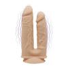 фото Фаллоимитатор двойной с вибрацией SilexD Double Gusto Flesh Motor (Model 1 size 8" & 7"), двухслойны