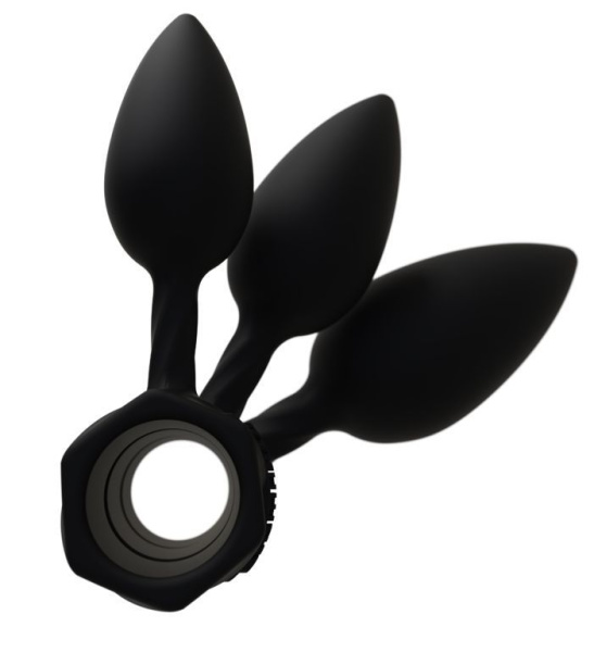 купить Набор анальных пробок Bathmate Anal Training Plugs, диаметр 2,5см - 3,1см - 3,8см