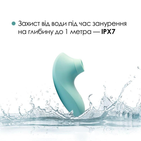 Вакуумний стимулятор Svakom Pulse Lite Neo Seafoam Blue