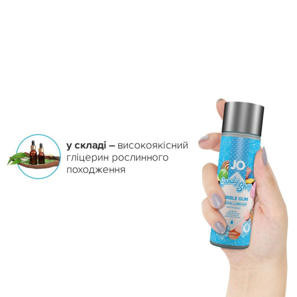 купить Лубрикант на водной основе System JO H2O - Candy Shop - Bubblegum (60 мл) без сахара и парабенов