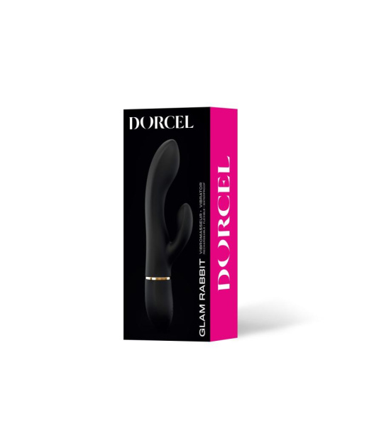 купить Вибратор кролик Dorcel GLAM RABBIT, гибкий ствол, стимуляция точки G, 2 мотора