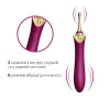 фото Вагинально-клиторальный вибратор Zalo — Bess Velvet Purple, мультифункциональный с насадками  || фото Вагінально-кліторальний вібратор Zalo — Bess Velvet Purple, мультифункціональний із насадками 