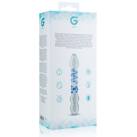 фото Стеклянный дилдо Gildo Glass Dildo No. 21  || фото Скляний ділдо Gildo Glass Dildo No. 21 