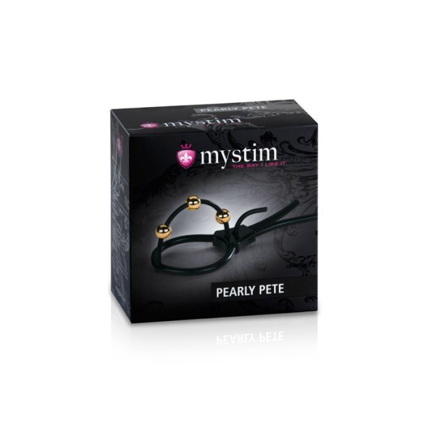 купить Утяжка для пениса Mystim Pearly Pete, с тремя шариками