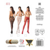 фото Эротические колготки-бодистокинг Passion S012 white, имитация чулок, пояса и ажурных трусиков  || фото Еротичні колготки-бодістокінг Passion S012 white, імітація панчох, пояса та ажурних трусиків 