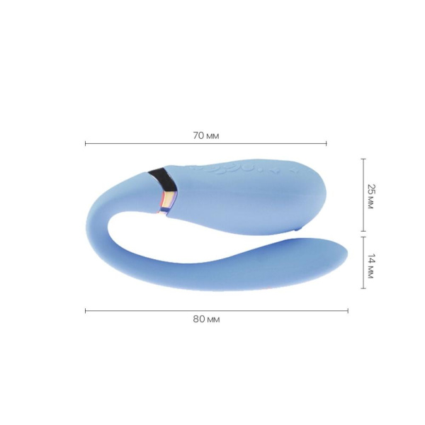 купити Смартвібратор для пар Zalo — Fanfan Royal Blue