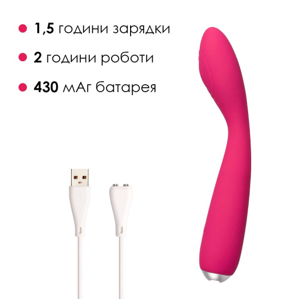 купить Вибратор для клитора и точки G Svakom Iris Plum Red