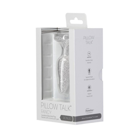 фото Стеклянная анальная пробка Pillow Talk - Fancy - Luxurious Glass Anal Plug  || фото Скляна анальна пробка Pillow Talk – Fancy - Luxurious Glass Anal Plug 