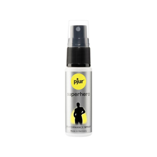 Пролонгирующий спрей pjur Superhero Spray 20 мл, впитывается в кожу, натуральные компоненты