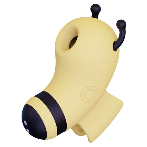 купить Вакуумный стимулятор с микротоками CuteVibe Beebe Yellow, на палец