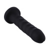 фото Силиконовый фаллоимитатор для секс-машин Hismith 7.1″ Anal Dildo Black, система KlicLok