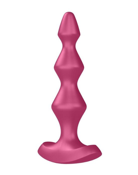 купити Анальный стимулятор-бусины с двумя моторами Satisfyer Lolli-Plug 1 Berry