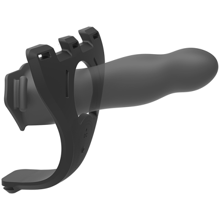фото Набор для страпона с вибрацией Doc Johnson Body Extensions - BE Naughty - Black  || фото Набір для страпона з вібрацією Doc Johnson Body Extensions - BE Naughty - Black 