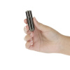 фото Вибропуля PowerBullet - First-Class Bullet 2.5" with Key Chain Pouch, Gun Metal  || фото Віброкуля PowerBullet - First-Class Bullet 2.5" with Key Chain Pouch, Gun Metal 
