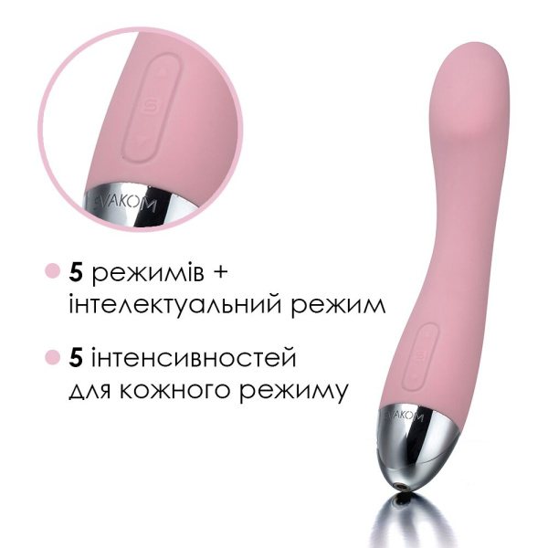 купить Вибратор для точки G с интеллектуальным режимом Svakom Amy Pale Plink